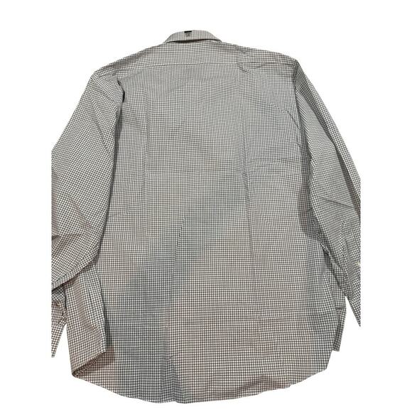 Van Heusen Checked Multicolor Shirt Size 18 34/35 Wrinkle Free Regular Fit NWT - Picture 8 of 15